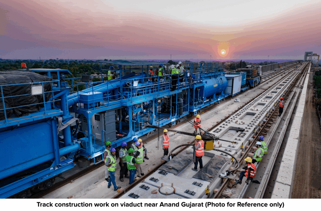 Bullet Train Track Construction