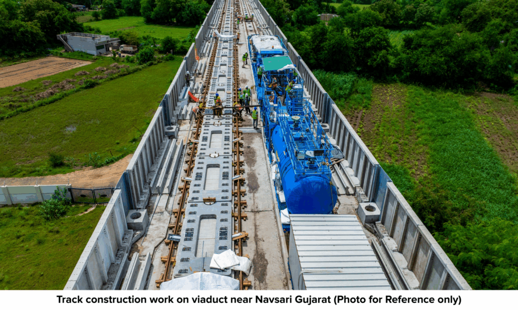 Bullet Train Track Construction