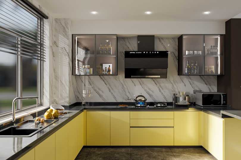 Bright Modular Kitchen