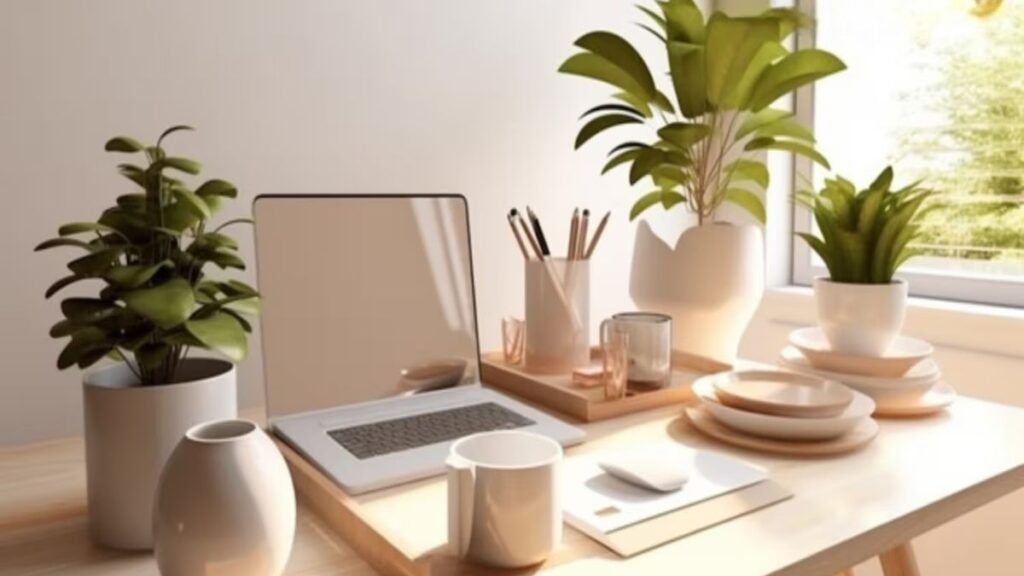 Desk plants for mood and productivity