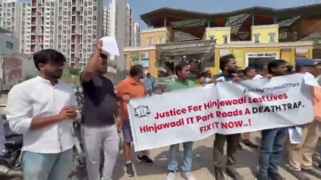 Hinjawadi residents protest over road accidents