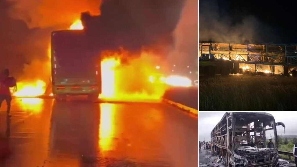 Hyderabad-Bengaluru bus fire