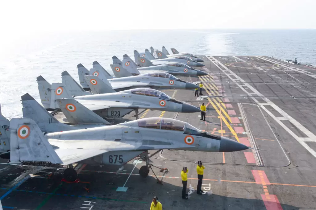 INS Vikrant: 4.5 Acres of Sovereign Indian Power, Sailing at 28 Knots to Park an Airbase at the Enemy's Doorstep | What Makes it So Deadly? 3 INS Vikrant with its Mig 29 Fighters