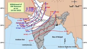Southwest Monsoon withdrawal Maharashtra