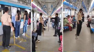regular patrolling by Pune Metro security guards