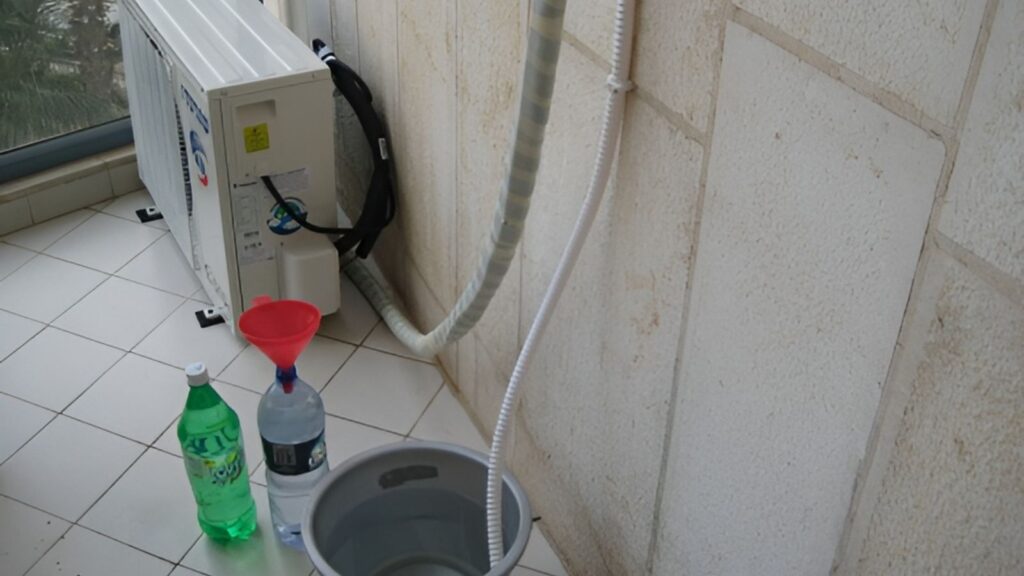 reuse air conditioner water