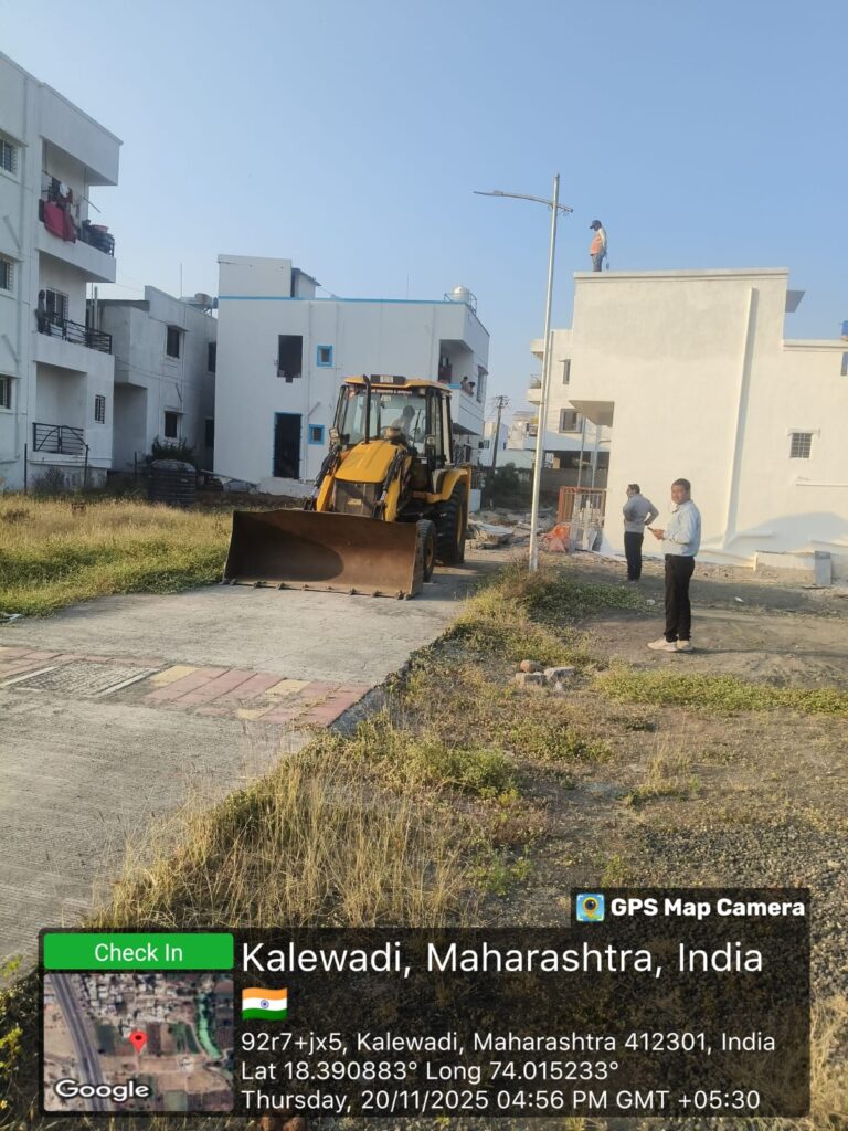 PMRDA Cracks Down on Illegal Plotting