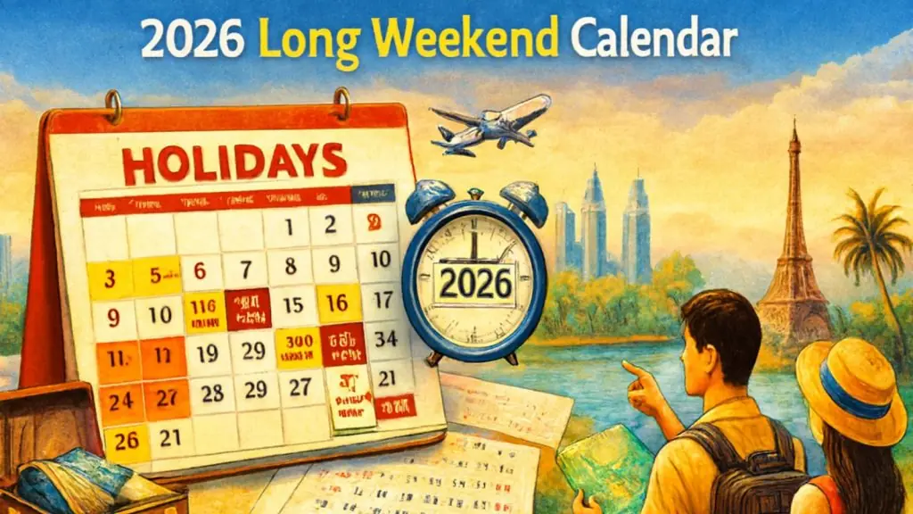 2026 long weekend calendar