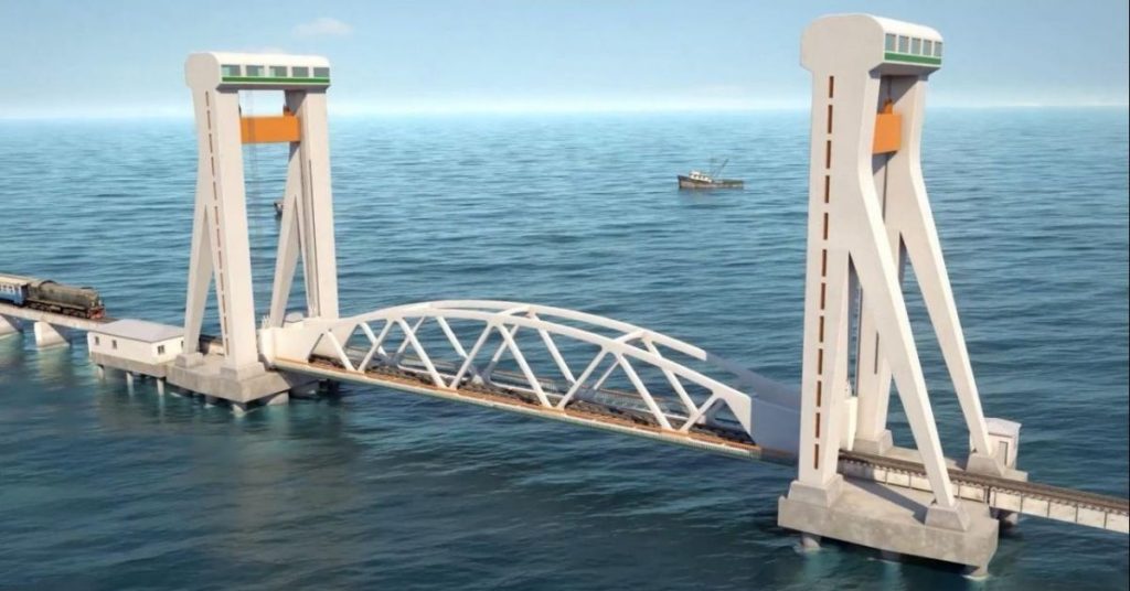 The New Pamban Bridge