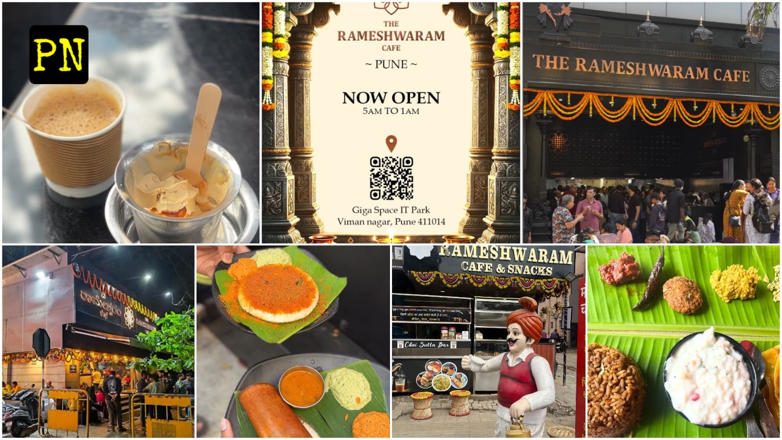 The Rameshwaram Cafe Pune Opens in Viman Nagar: Massive Queues and