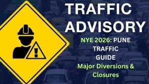 Pune New Year 2026: Major Traffic Diversions Announced at Busy Junctions