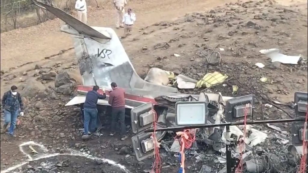 Baramati plane crash