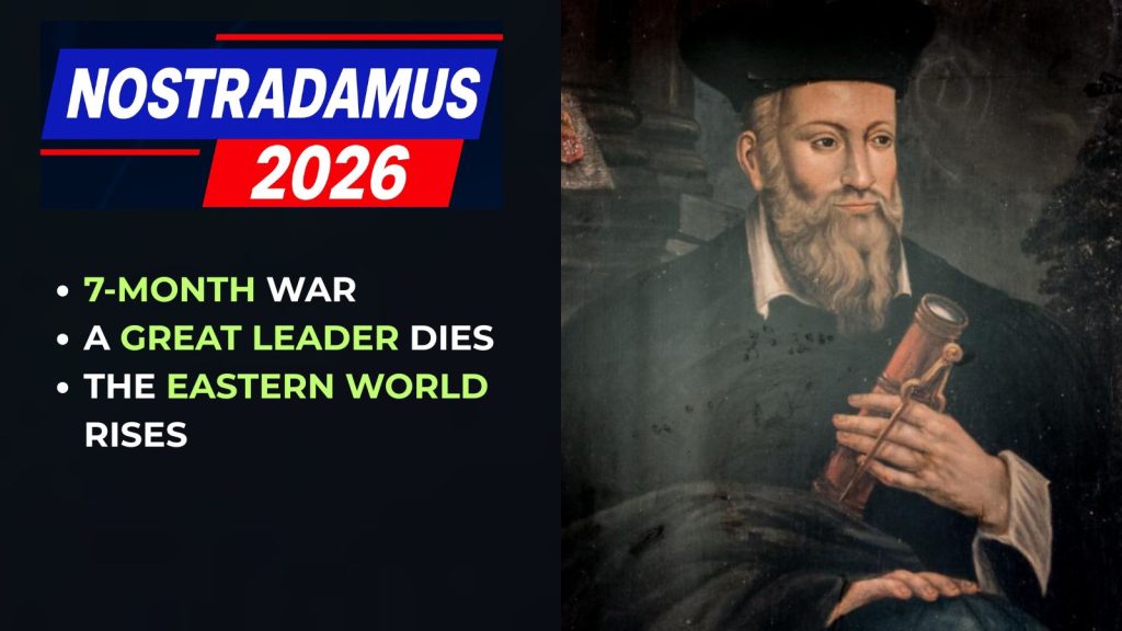 Nostradamus Predictions 2026: A 'Seven-Month Great War', The Death of a Global Icon, and the Rise of the East