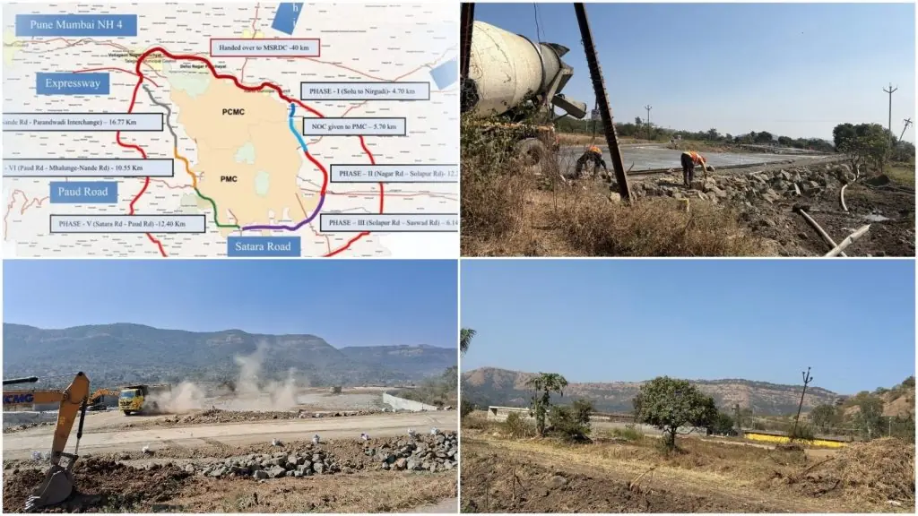 Pune Outer Ring Road: Western Alignment Progresses Swiftly; May 2026 Target to End Hinjawadi, Baner, and Wakad Traffic Woes