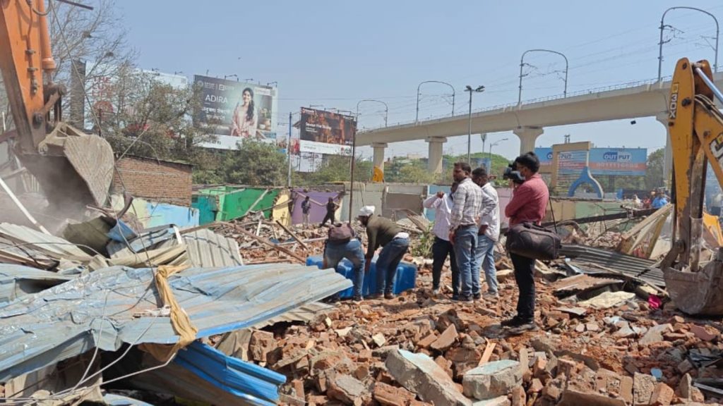 Demolition Drive in Ramwadi