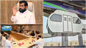 Deputy CM Eknath Shinde Directs Municipal Bodies to Fast-Track Pod Taxi Projects