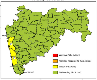 Konkan Yellow Alert - IMD