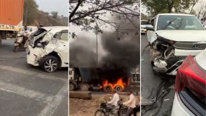 Navale Bridge accident Pune today