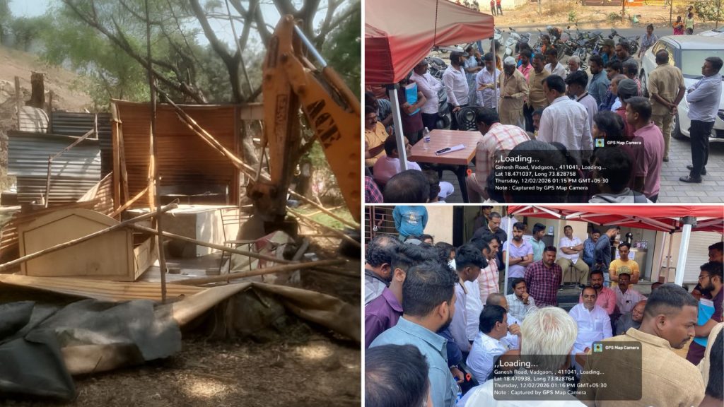 PMC Demolishes Illegal Structures