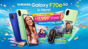 Samsung Galaxy F70e 5G