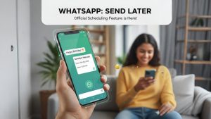 WhatsApp message scheduling feature