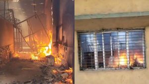 Fire at Radiance Kitchen and Furnitures Pune