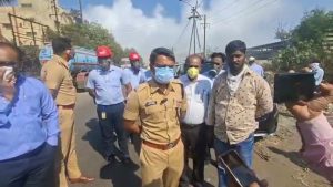 Oleum gas leak at Bhageria Industries