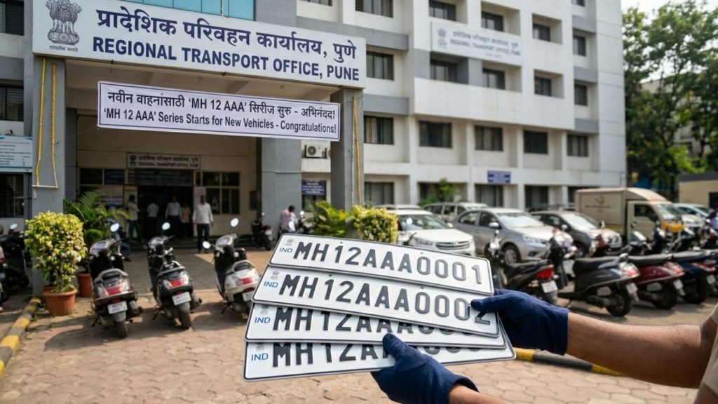 Pune RTO to Launch ‘AAA’ Number Series as MH-12 Hits Limit: New 3 ...