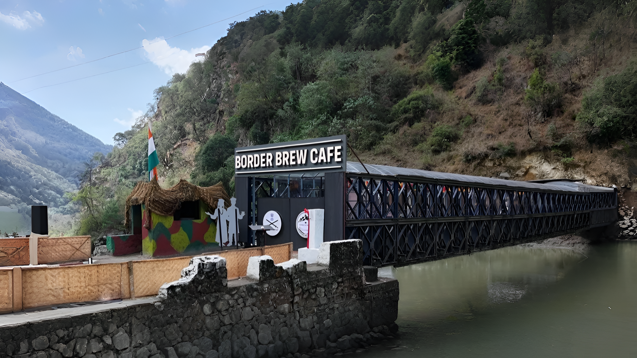 Indian Army Transforms Decommissioned Bridge into Iconic ‘Border Brew ...