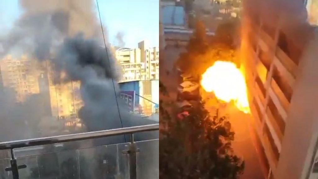 Massive Cylinder Blast Rocks Wagholi Preschool