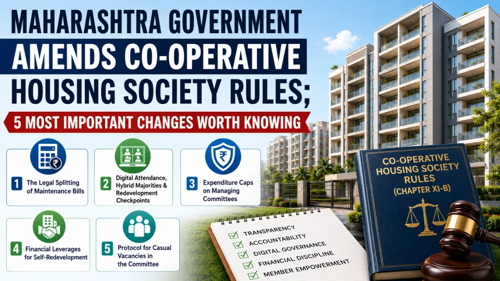 Amendments to Co-operative Housing Society Rules
