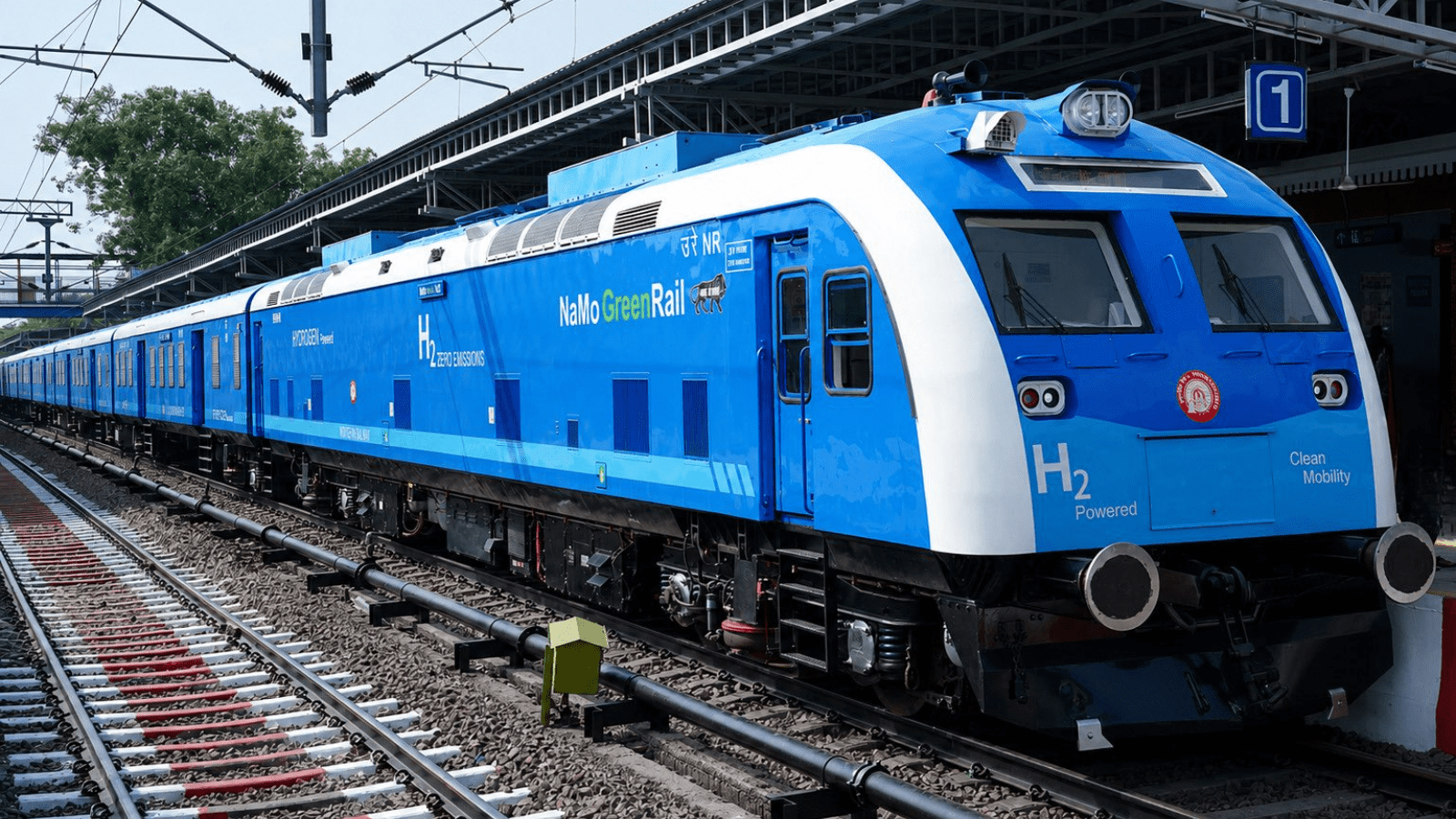 India Launches its First Hydrogen-Powered Train