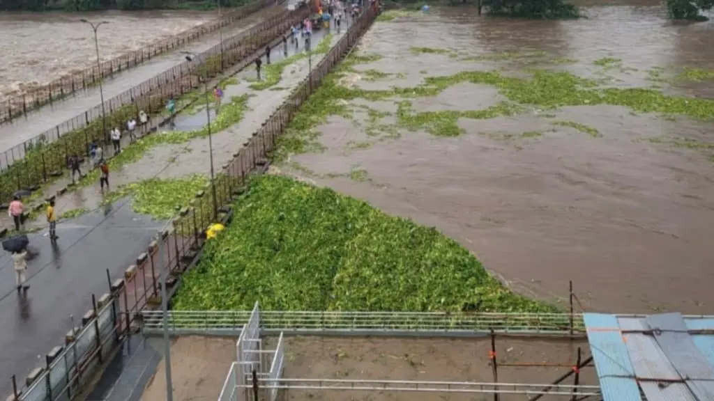 Indrayani River Bridges Submerged
