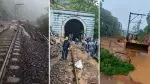 Mumbai–Pune Train Services Severely Affected After Karjat–Lonavala Landslide; 41 Trains Cancelled, 59 Diverted