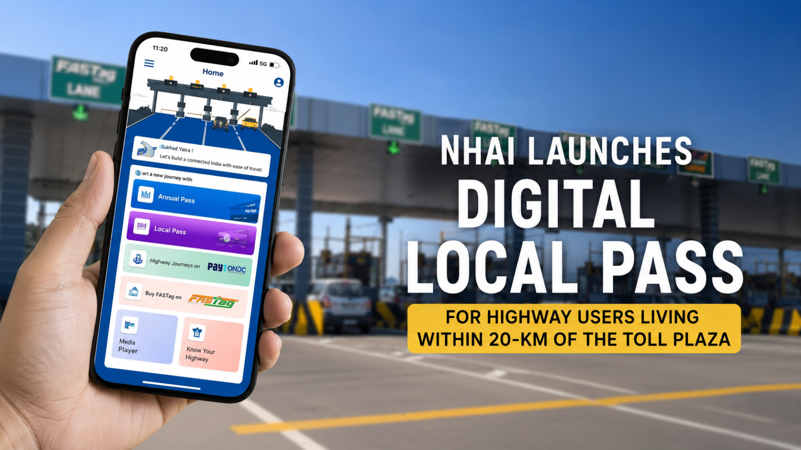 NHAI launches the Digital Local Pass