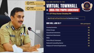 Pimpri Chinchwad Police to Hold First-Ever Virtual Townhall
