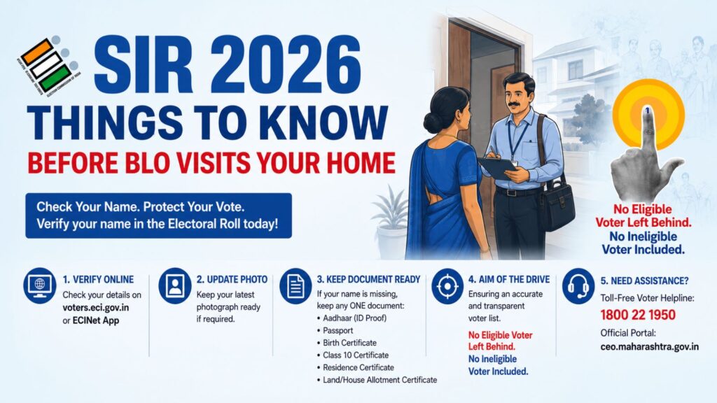 Prepare for SIR 2026 in Pune