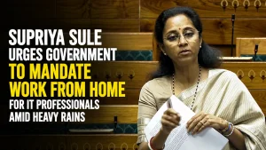 Supriya Sule work from home