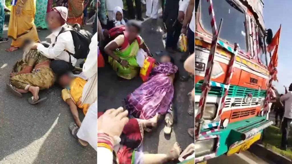 Truck Rams into Ashadhi Wari Pilgrims