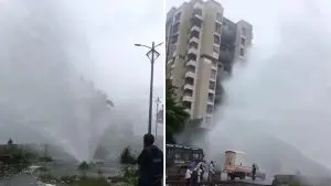 Water Supply Pipe Burst