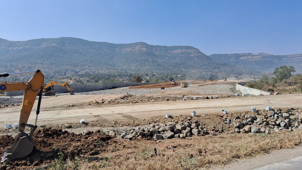 Pune outer ring road under construction
