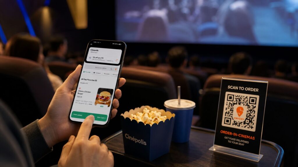 Swiggy Dineout launches Order-in-Cinemas