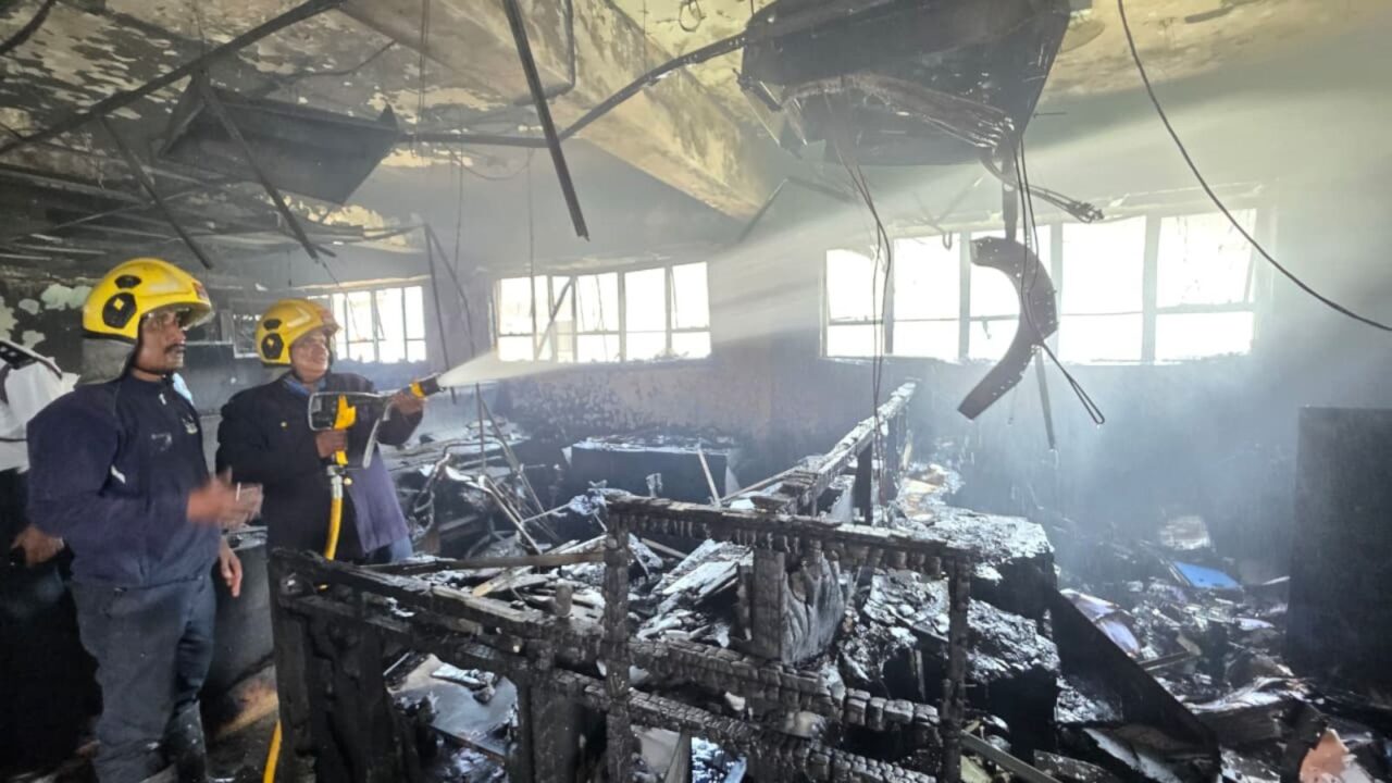 Bank of India Building Fire Pune