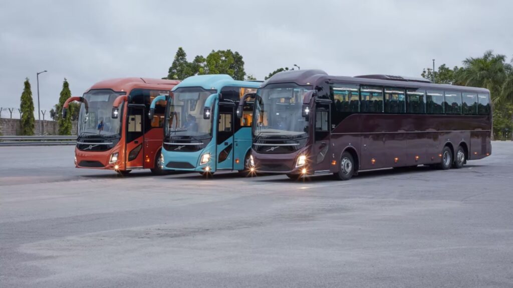 MSRTC Volvo buses