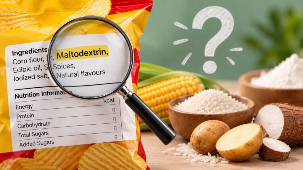 Maltodextrin on food labels