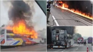 Mumbai-Pune Expressway bus fire