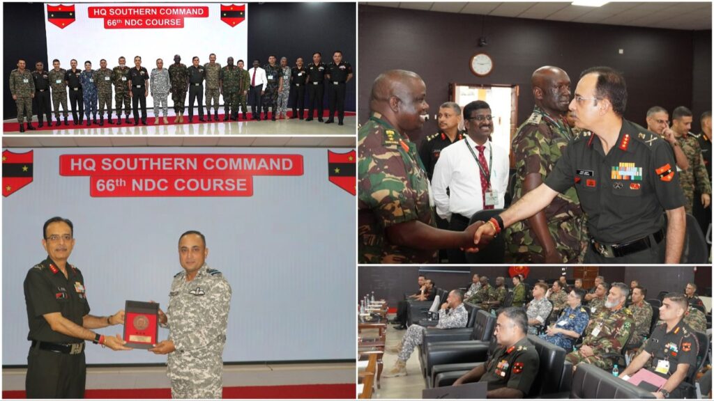 National Defence College Southern Command visit