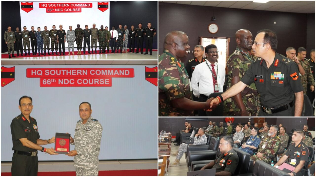 National Defence College Southern Command visit