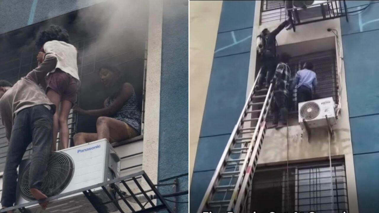 Pimple Saudagar Flat Fire