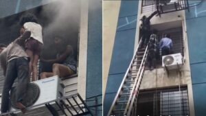 Pimple Saudagar Flat Fire